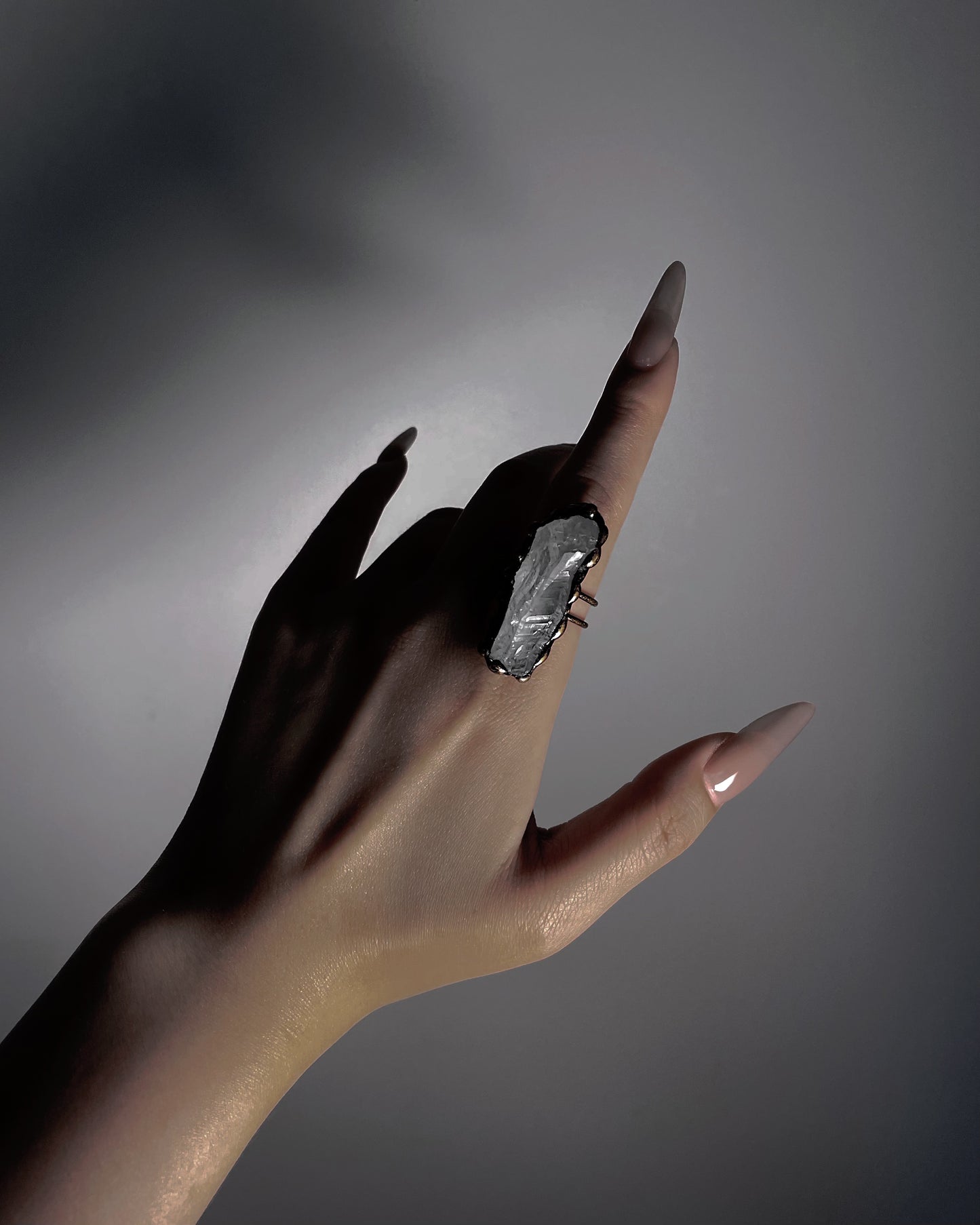 Dream Veil - Clear Quartz Ring