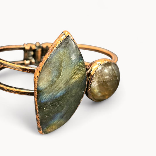 Star Gate - Spectrolite Cuff Bracelet