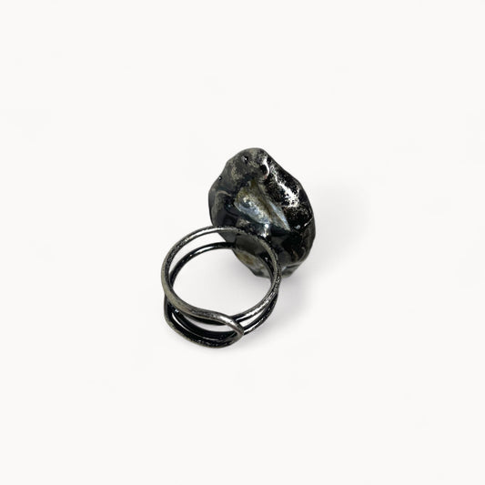 Galaxy Gaze - Agate Ring