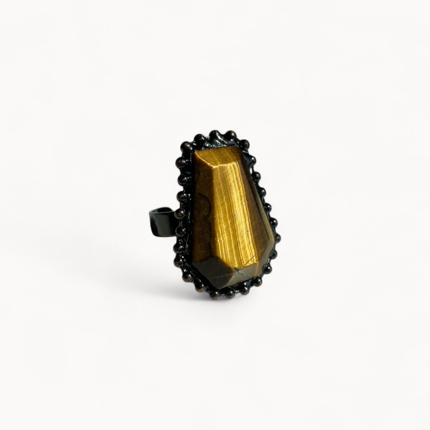 Golden Mean - Tiger's Eye Ring