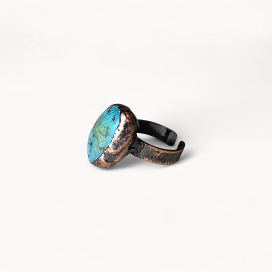 Verdant Core - Turquoise Ring