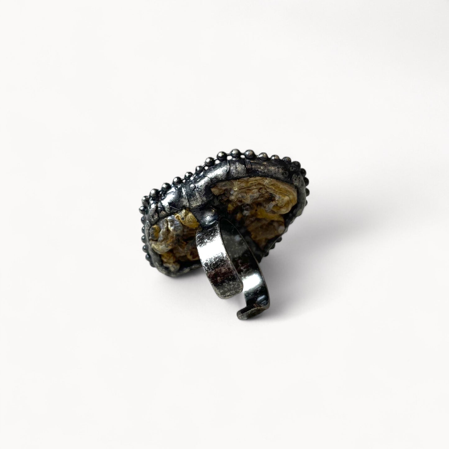 Nebula Gaze - Agate Ring
