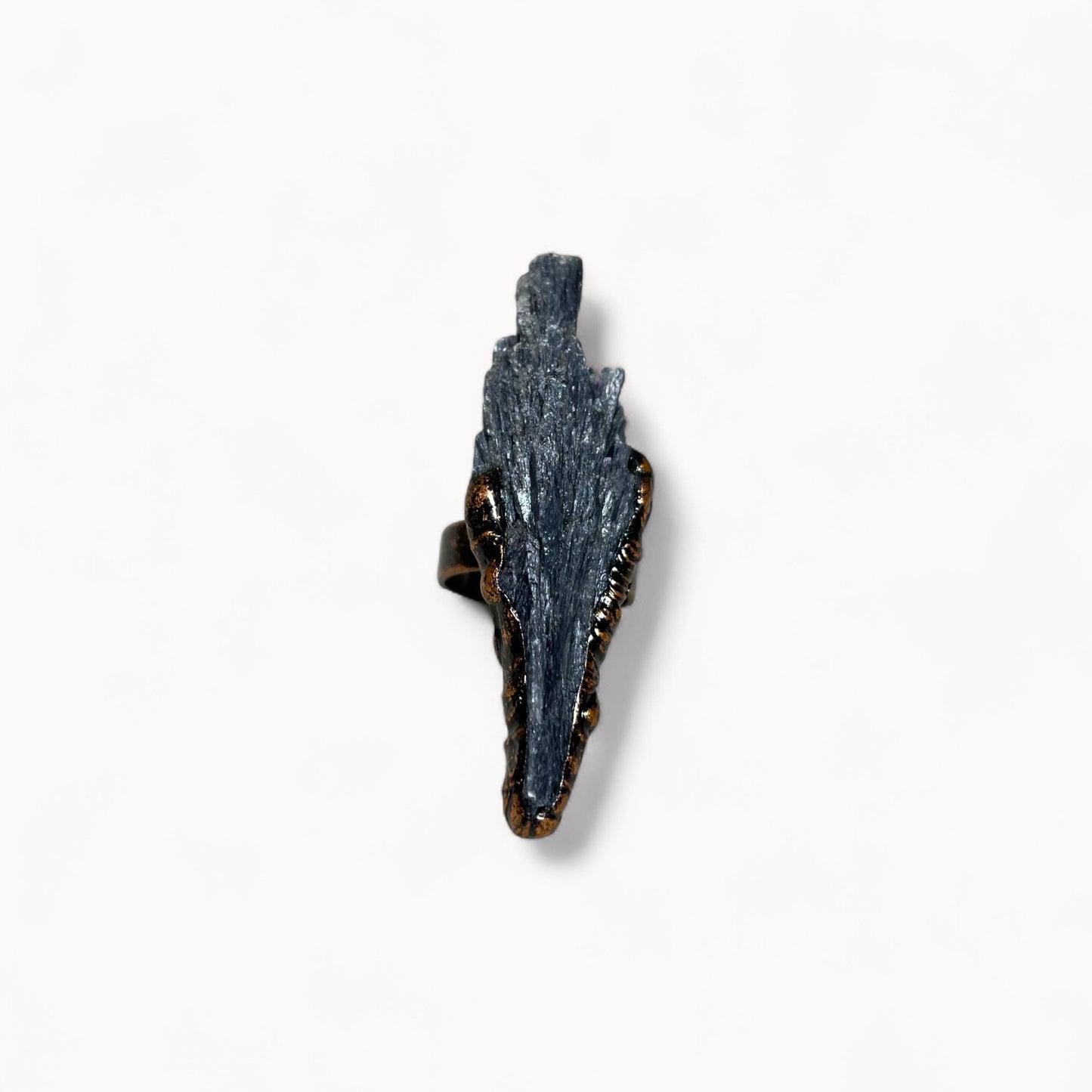 Dark Roots - Black Tourmaline Ring