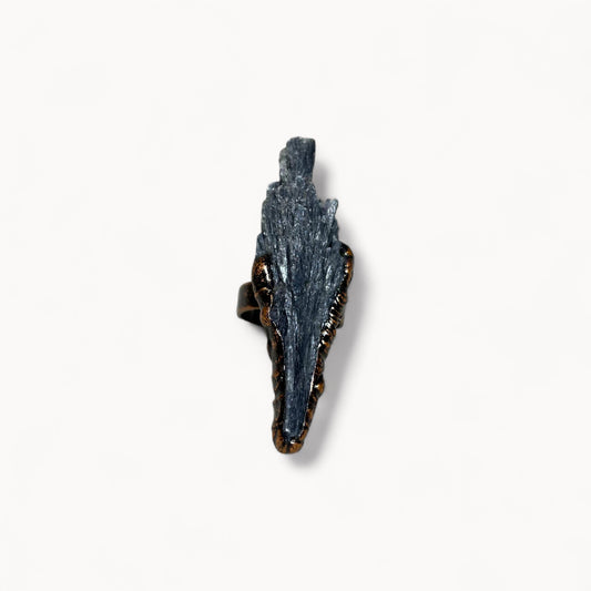 Dark Roots - Black Tourmaline Ring