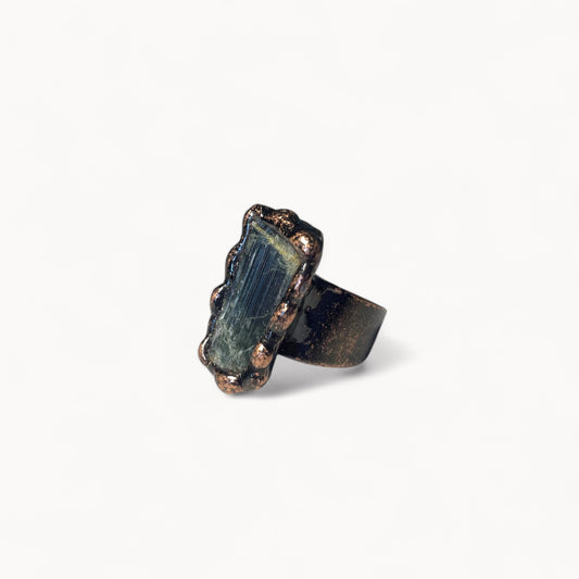 Silent Valley - Green Tourmaline Ring