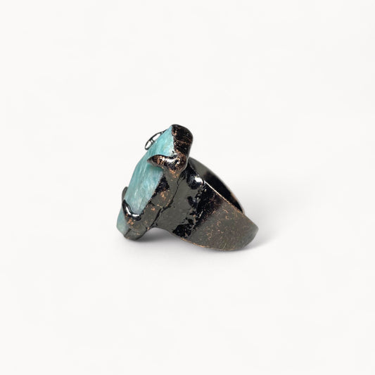 Calm Current - Amazonite Ring