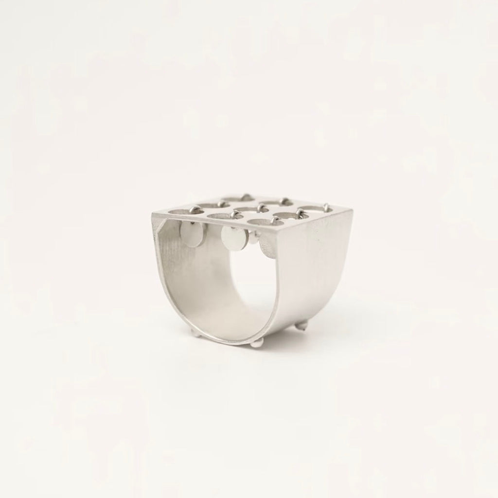 Jingle Jangle - Sterling Silver Kinetic Ring