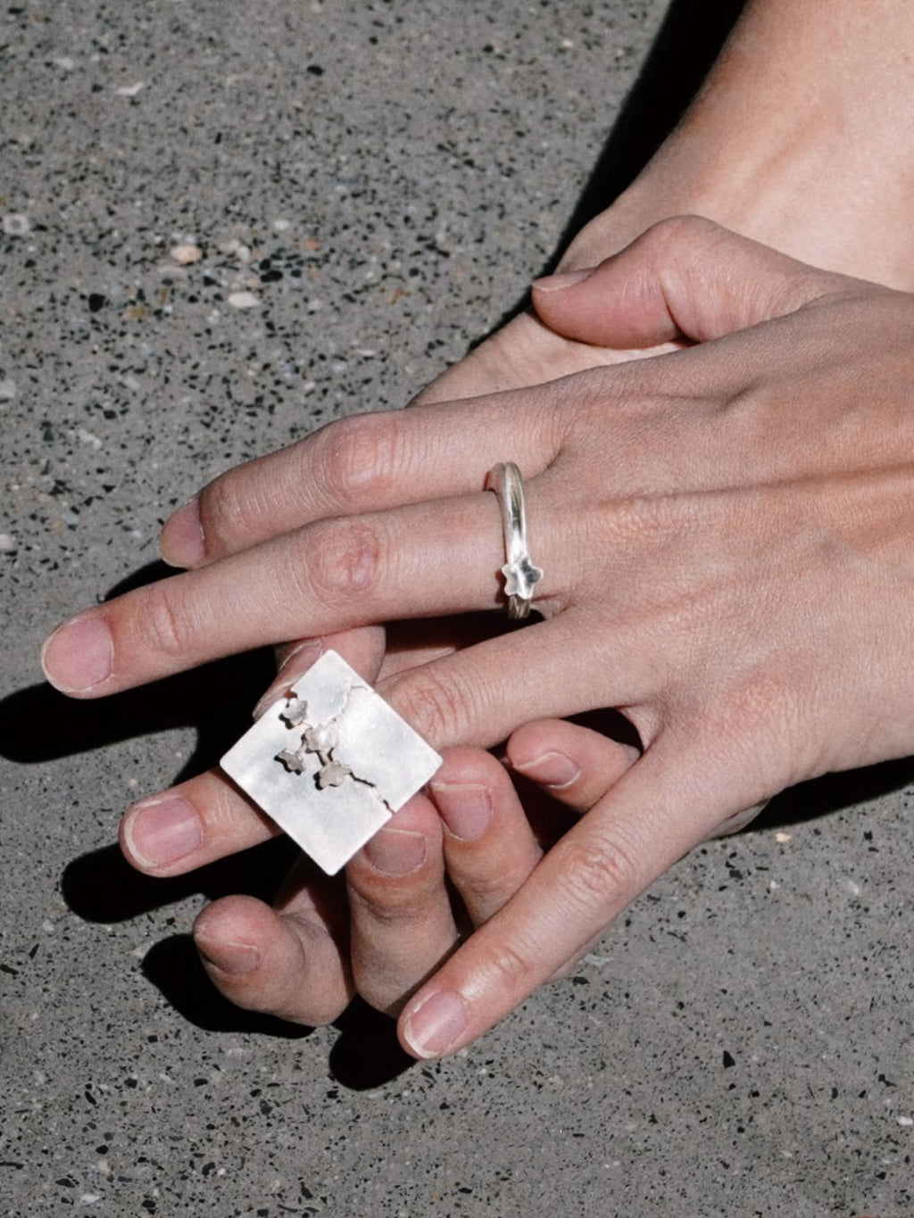 Earth's Bloom - Sterling Silver Ring