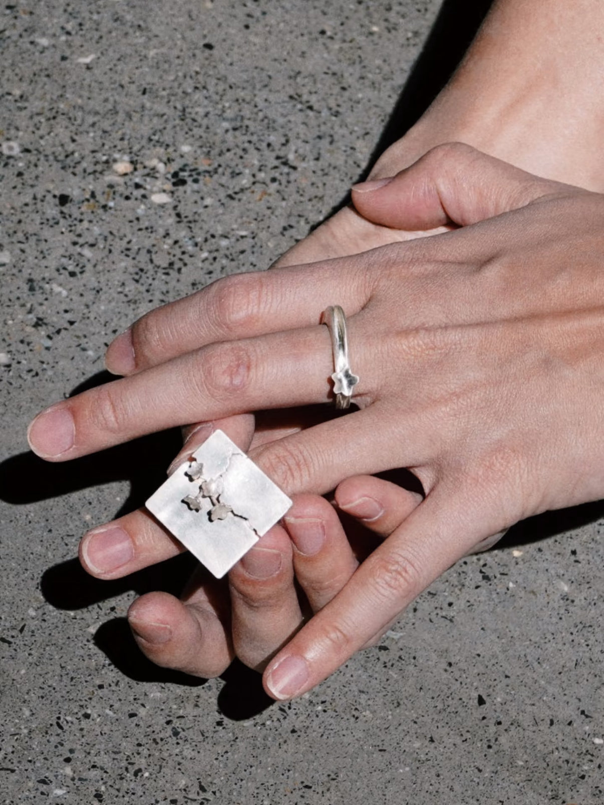 Earth's Bloom - Sterling Silver Ring