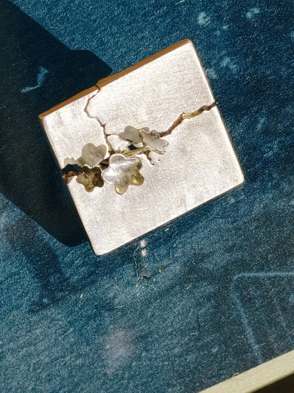 Earth's Bloom - Sterling Silver Ring