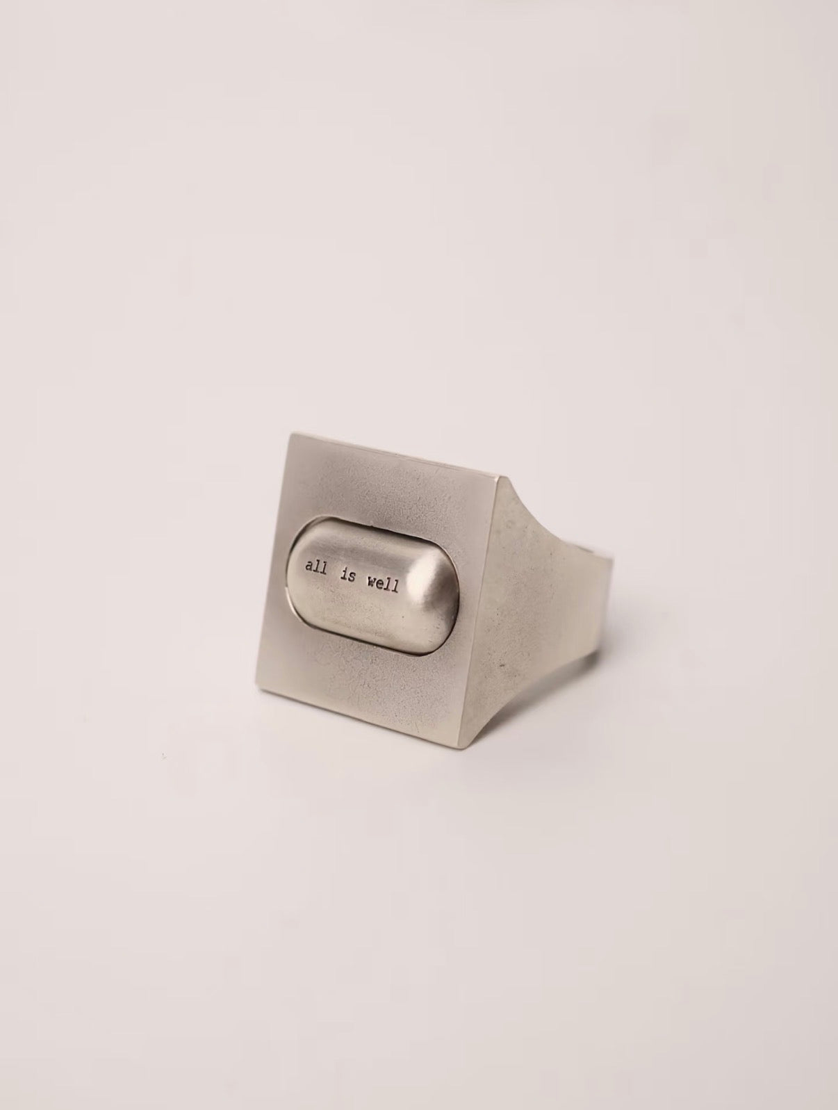 All Is Well - Sterling Silver Kinetic Ring