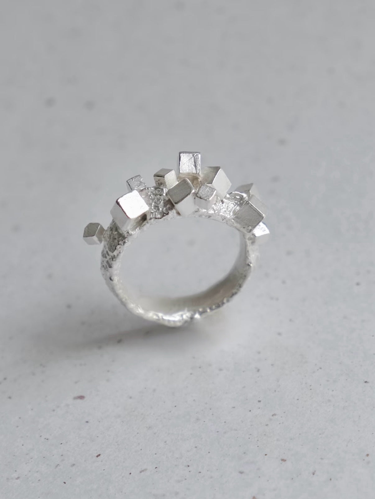 Chaotic Symbiosis - Sterling Silver Ring