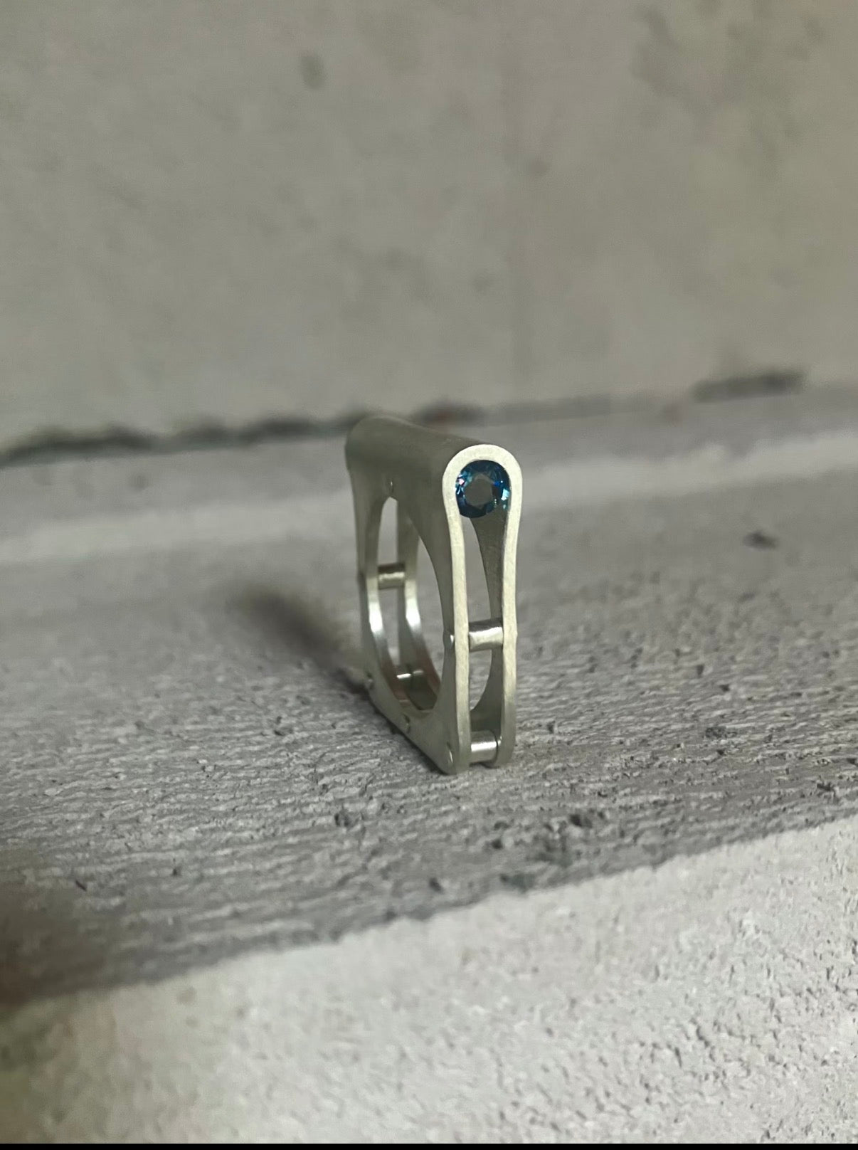 Red Pill Blue Pill - Sterling Silver Ring
