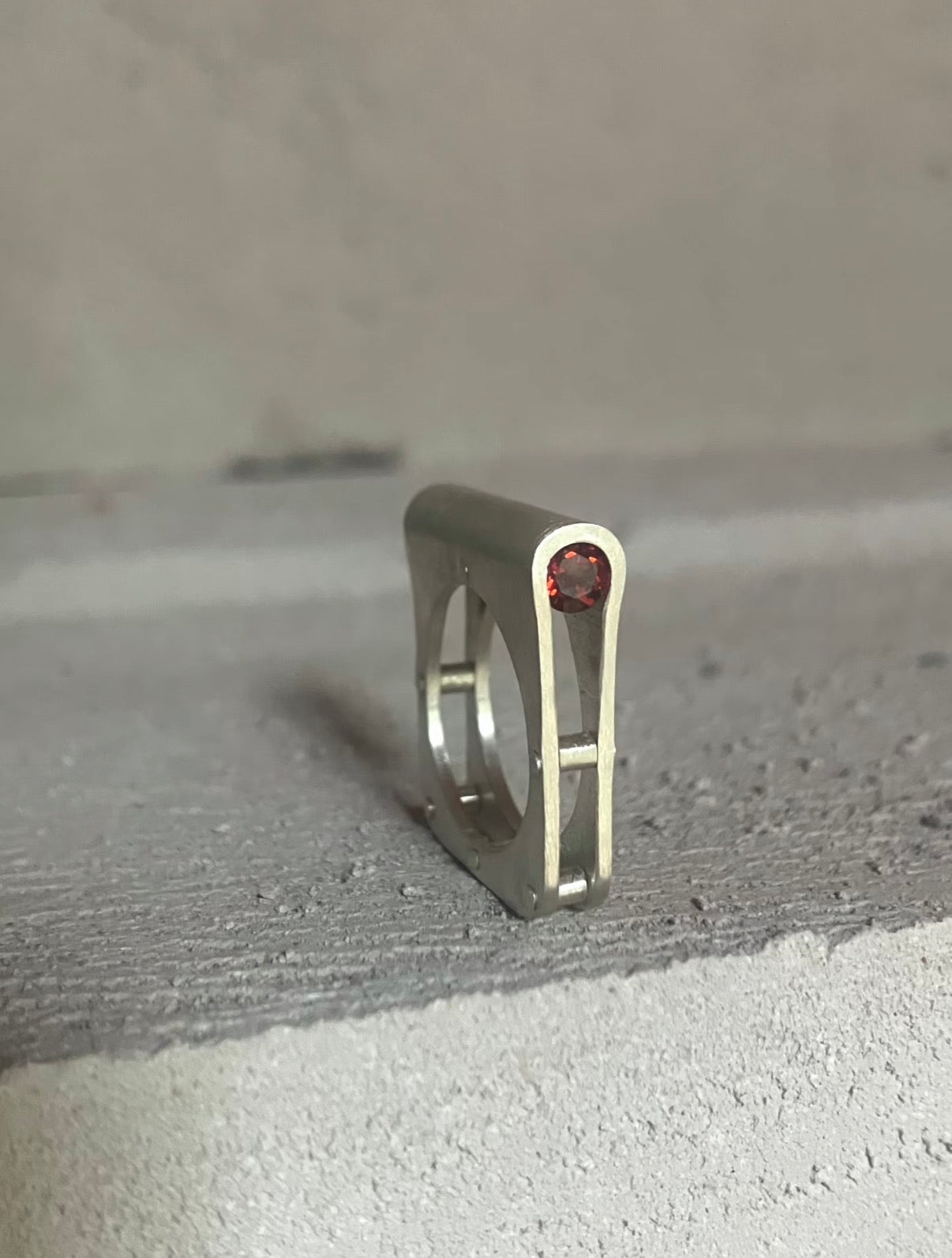 Red Pill Blue Pill - Sterling Silver Ring