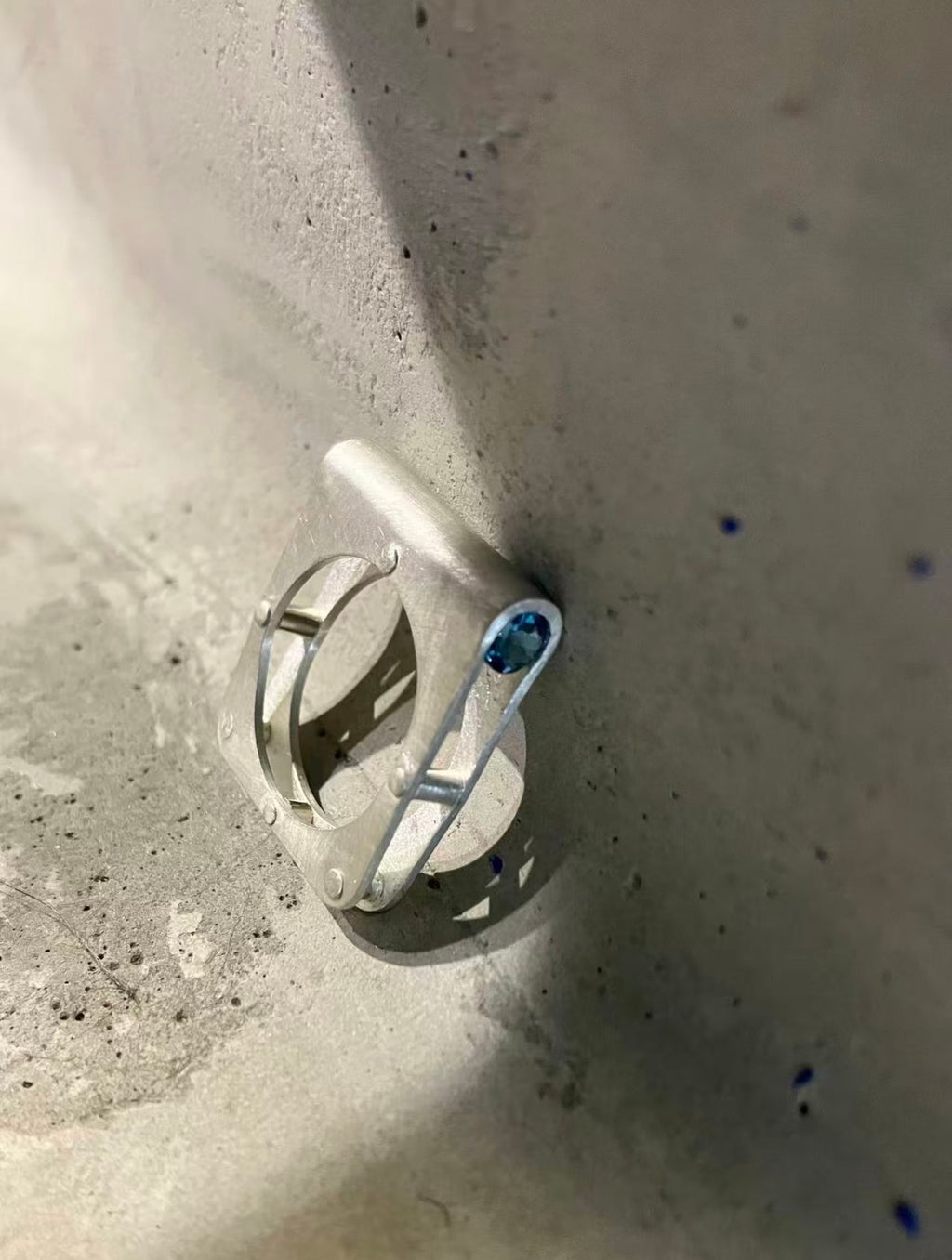 Red Pill Blue Pill - Sterling Silver Ring