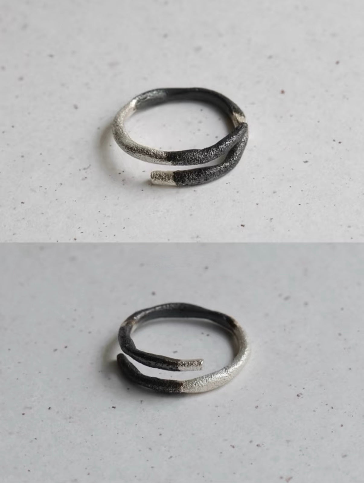 Burnt City - Sterling Silver Ring