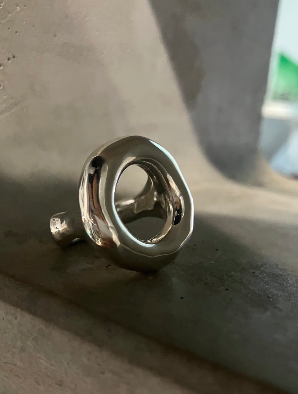 Silver Topology - Sterling Silver Ring
