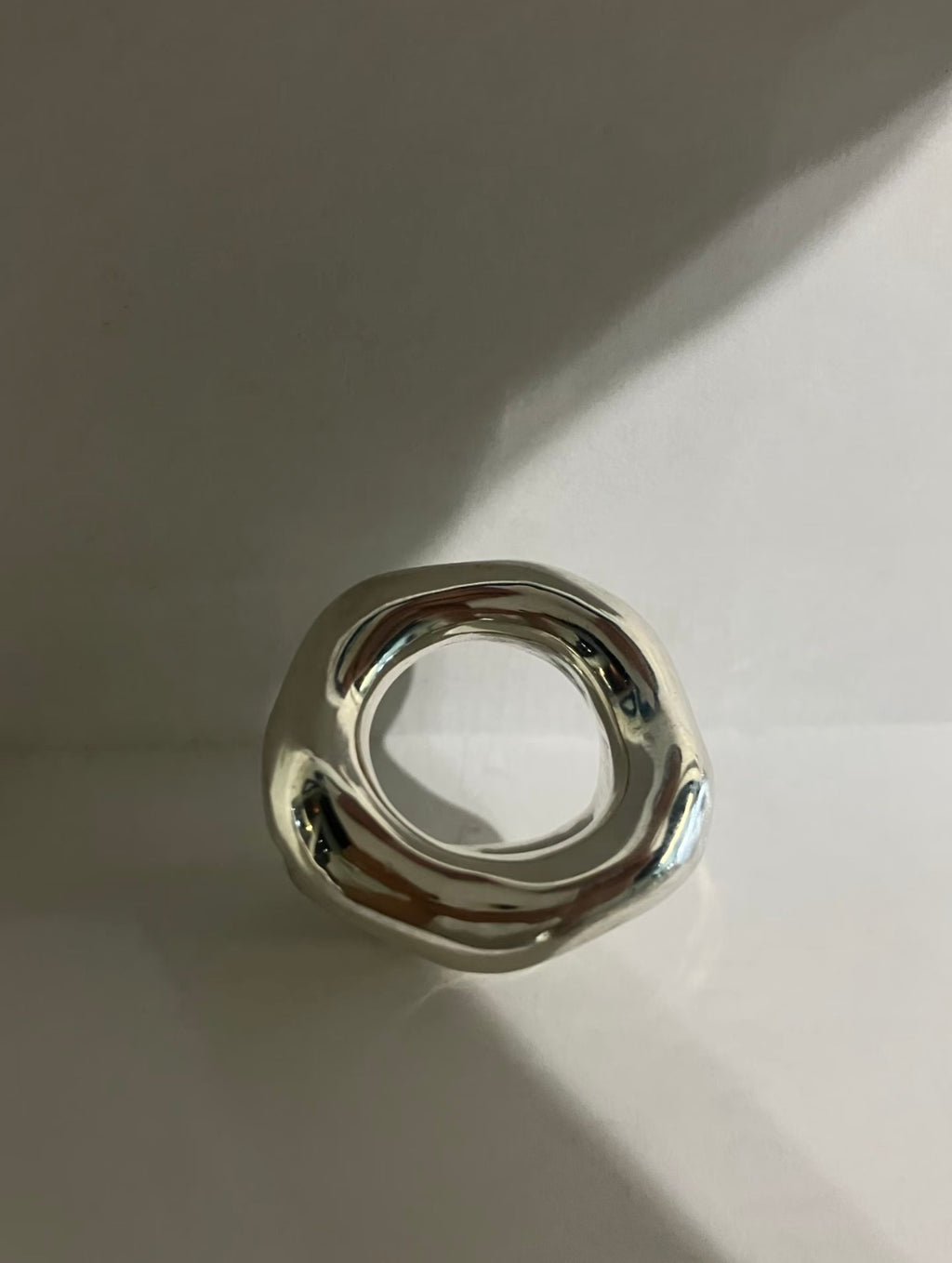 Silver Topology - Sterling Silver Ring