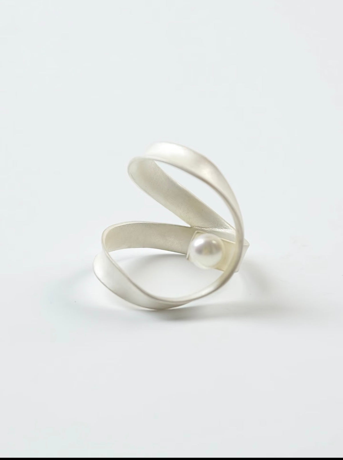 Wind Fold - Sterling Silver Ring