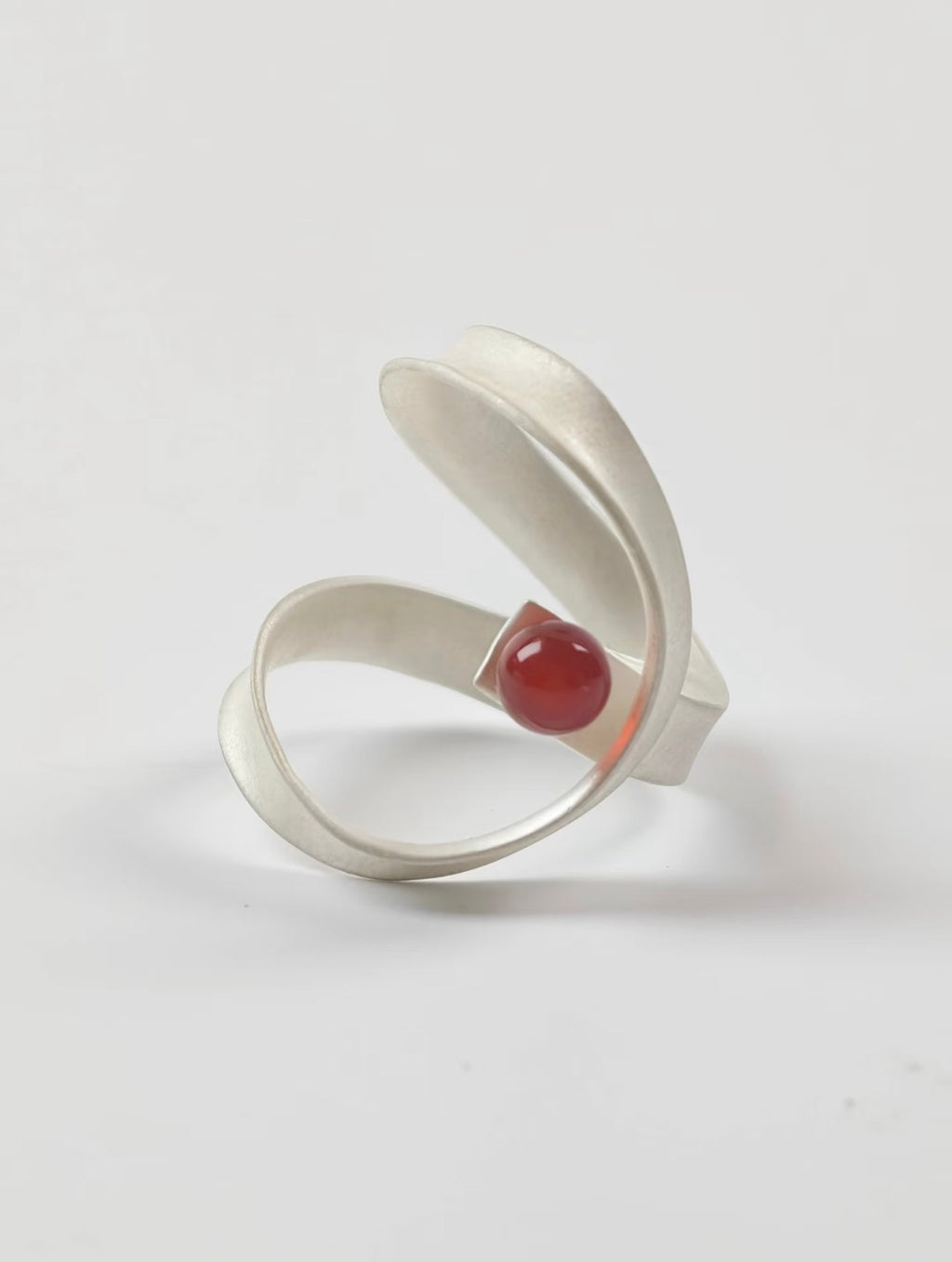 Wind Fold - Sterling Silver Ring