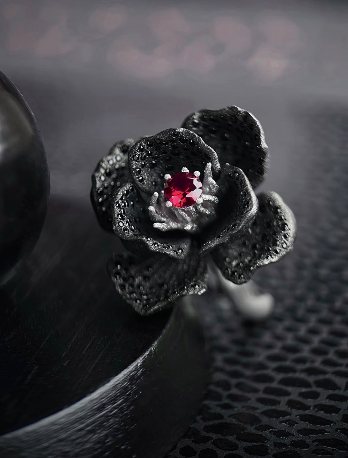 Flower of Desire - Sterling Silver Ring