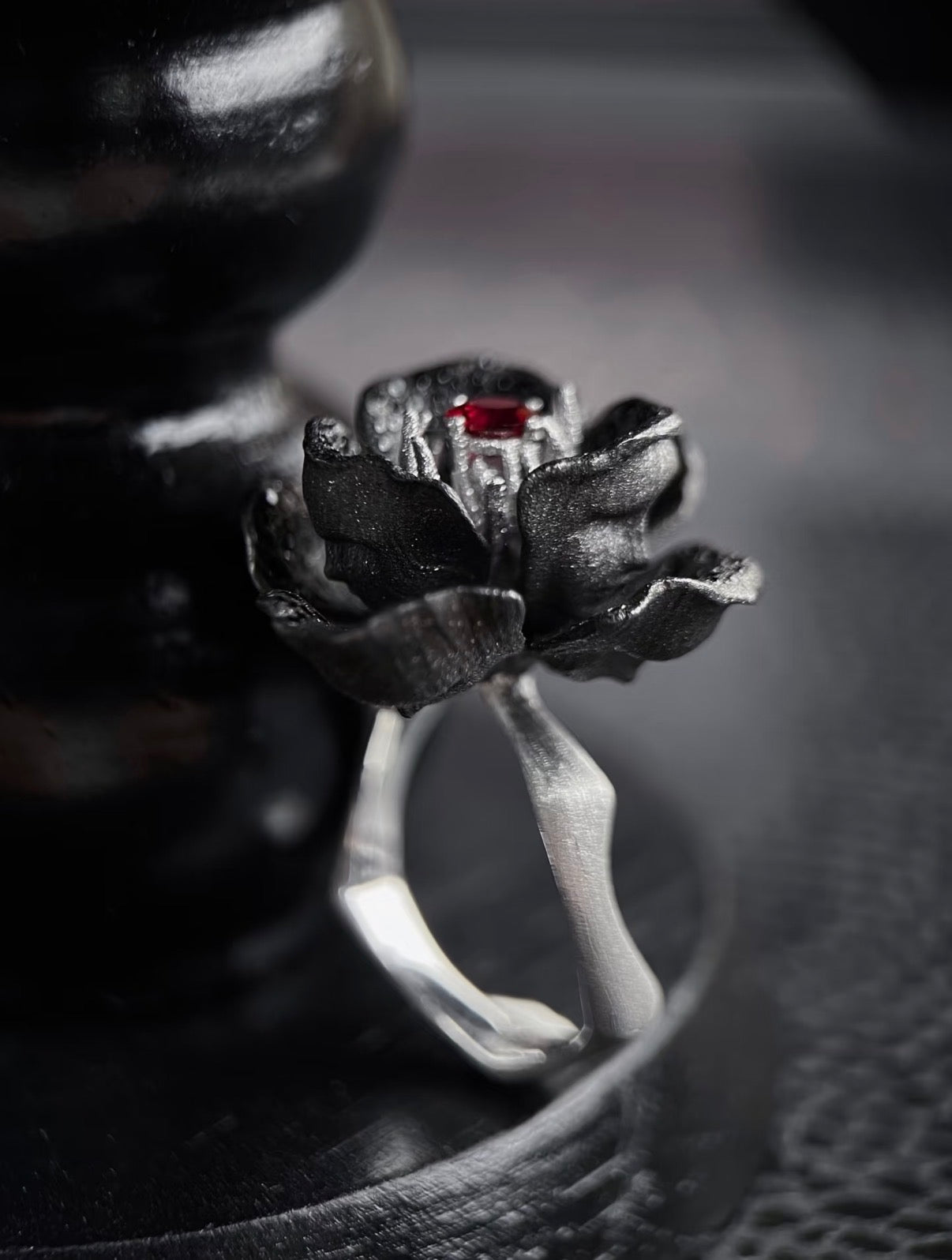 Flower of Desire - Sterling Silver Ring