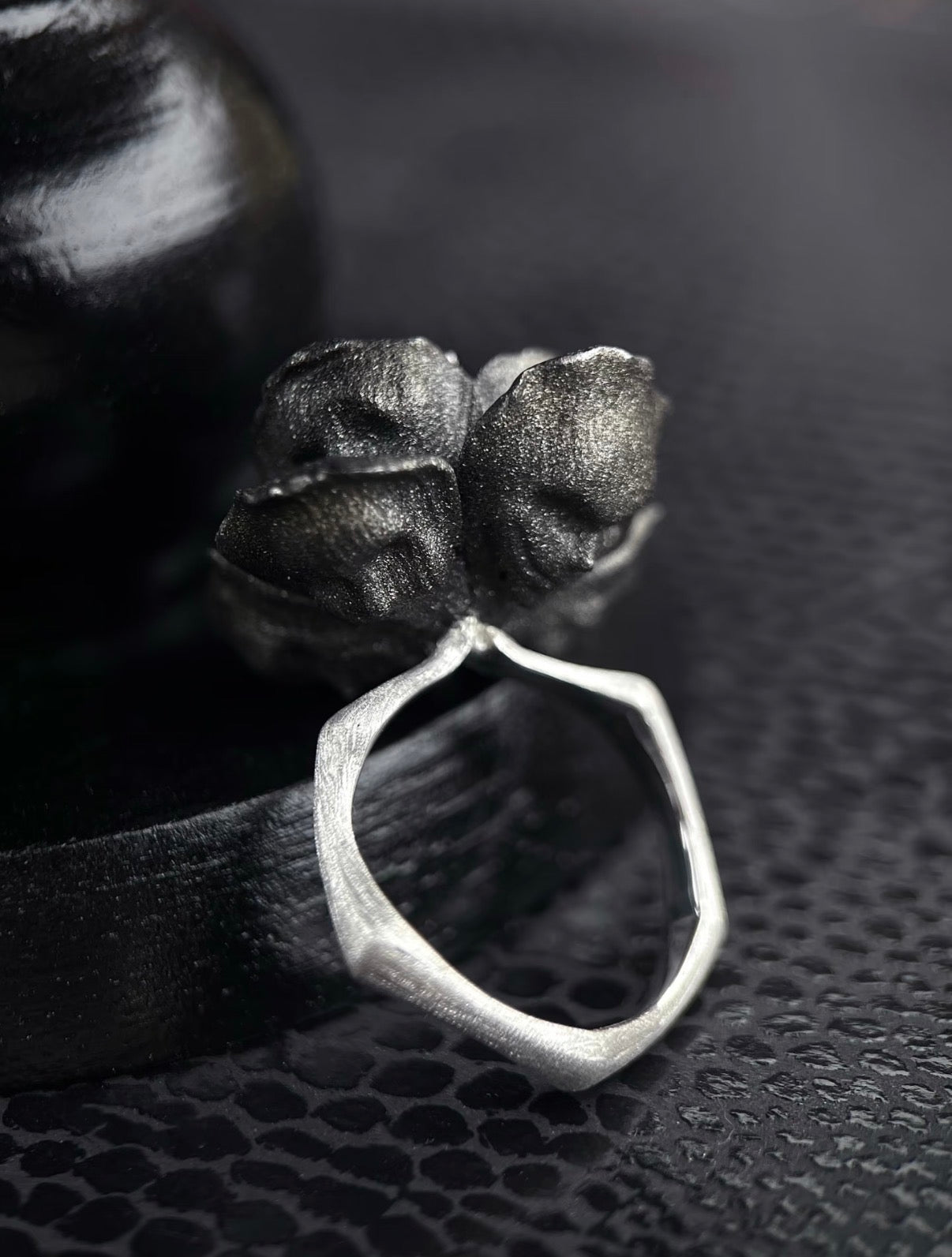 Flower of Desire - Sterling Silver Ring