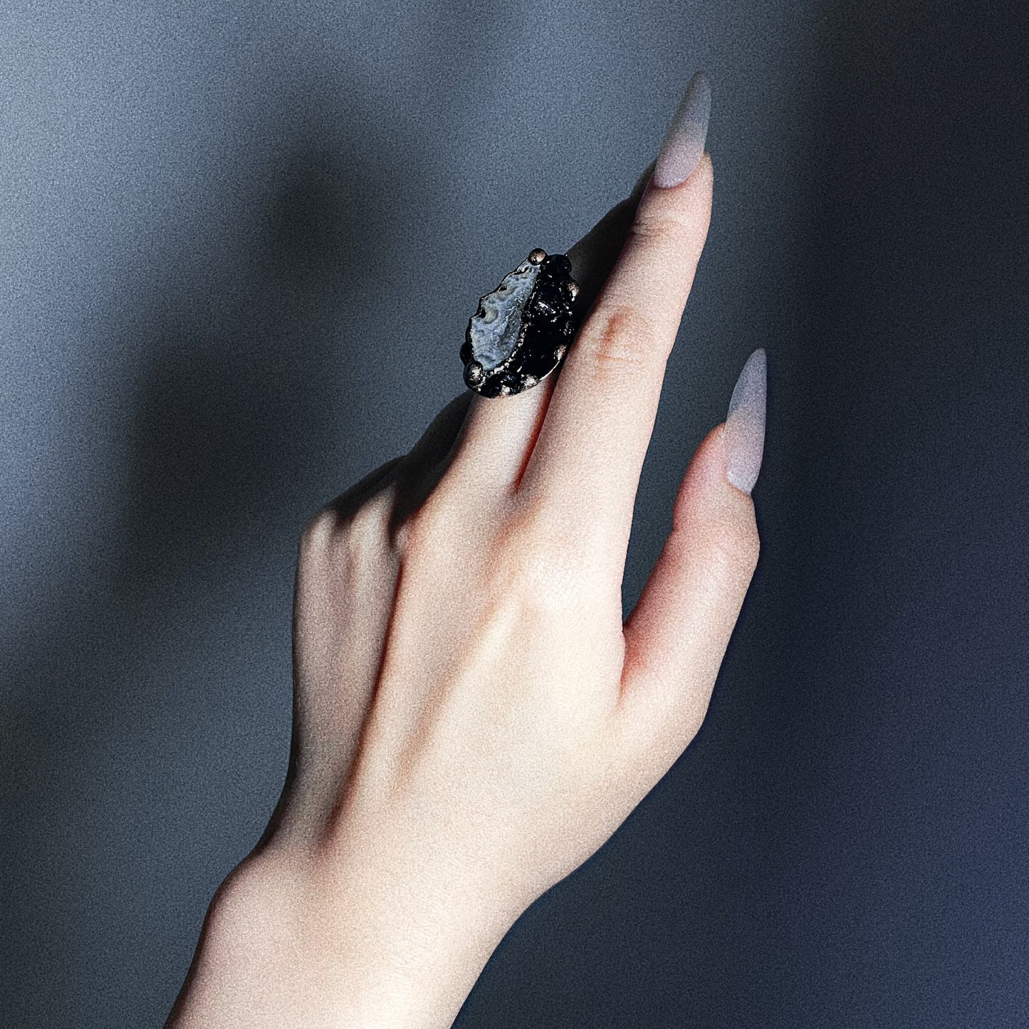 Cosmic Eye - Agate Ring