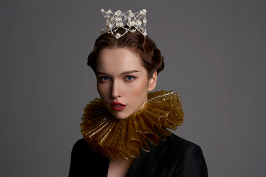 PRECIOUS WASTE - FISH BONE TIARA