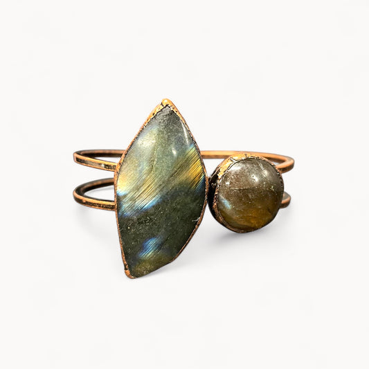 Star Gate - Spectrolite Cuff Bracelet