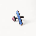 Twilight Zone - Kyanite & Ruby Ring