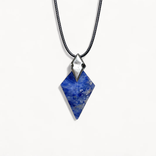 Blue Flame - Sodalite Necklace
