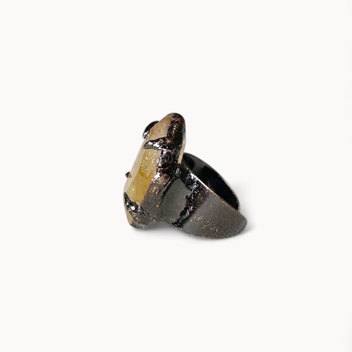 Apollo's Poet - Citrine Ring