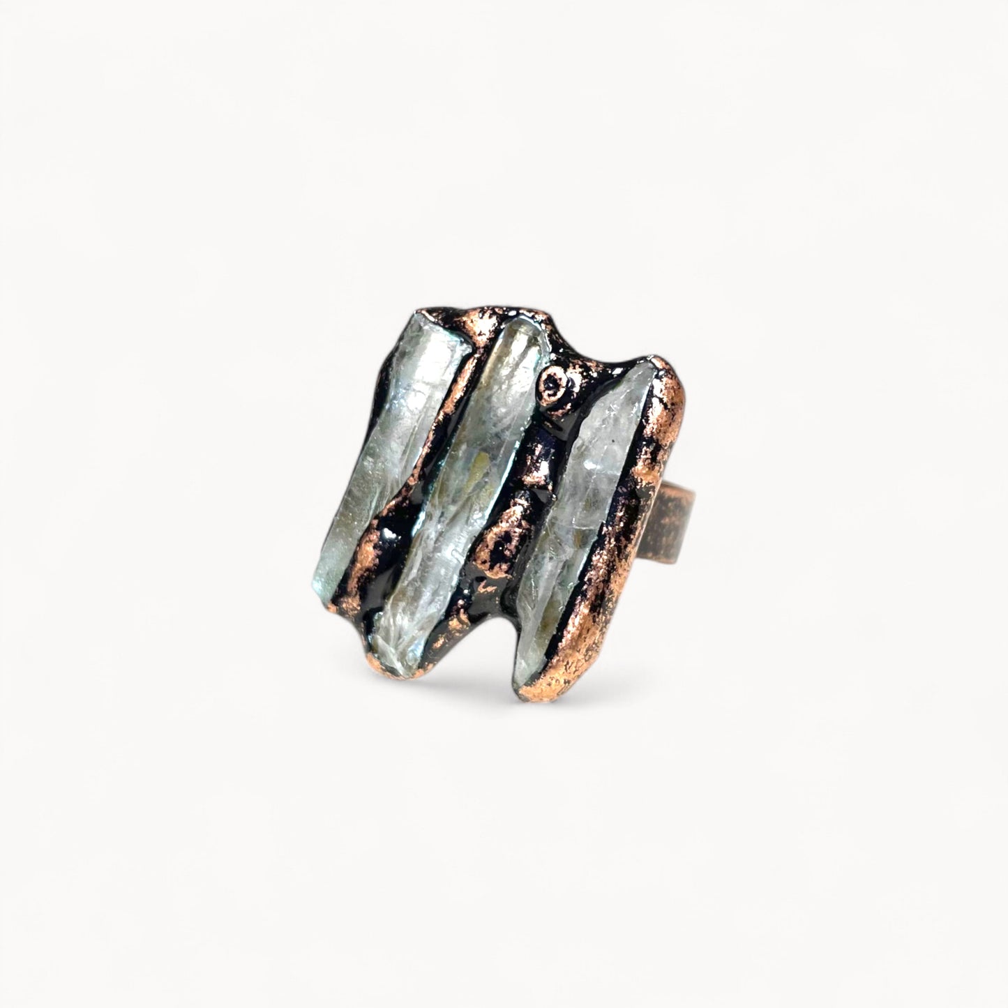 Prism Path - Clear Quartz Ring