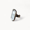 Aura Beam - Clear Quartz Ring