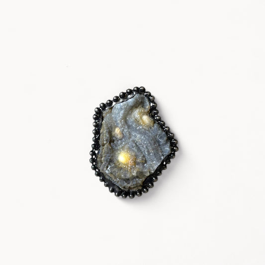 Nebula Gaze - Agate Ring