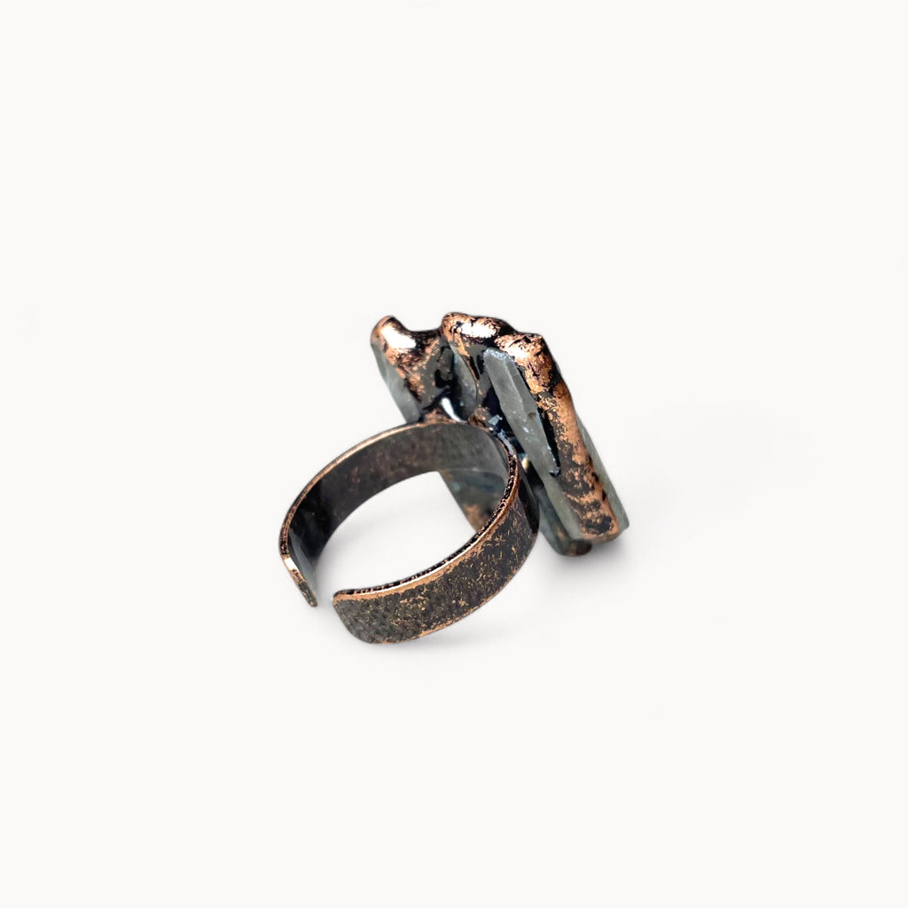 Prism Path - Clear Quartz Ring