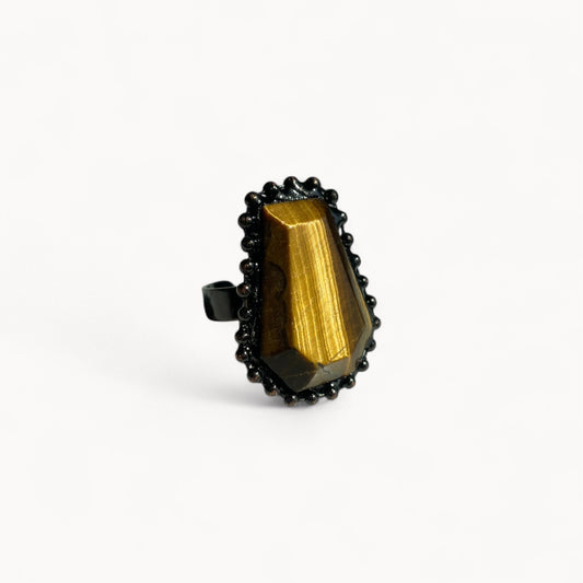 Golden Mean - Tiger's Eye Ring