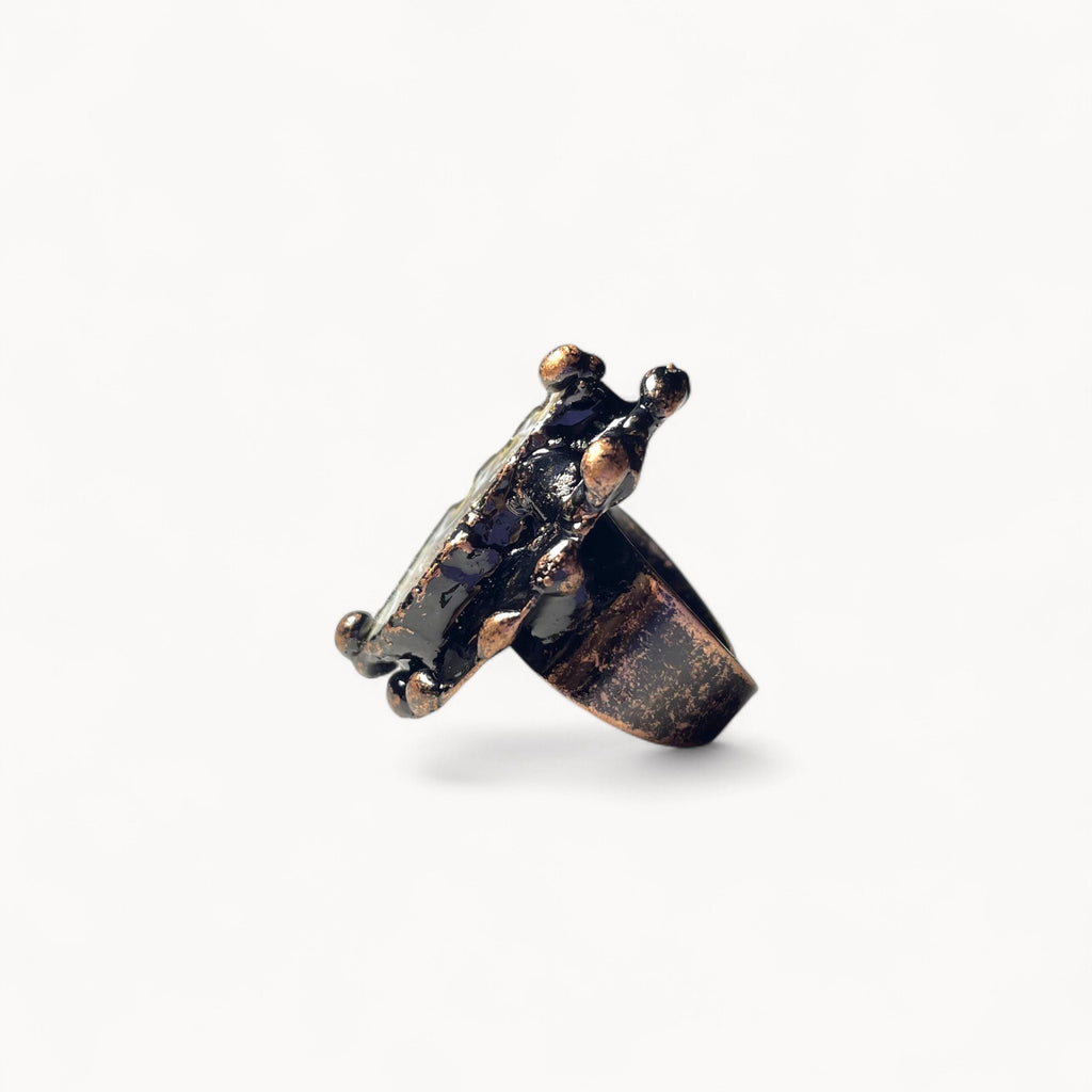 Cosmic Eye - Agate Ring