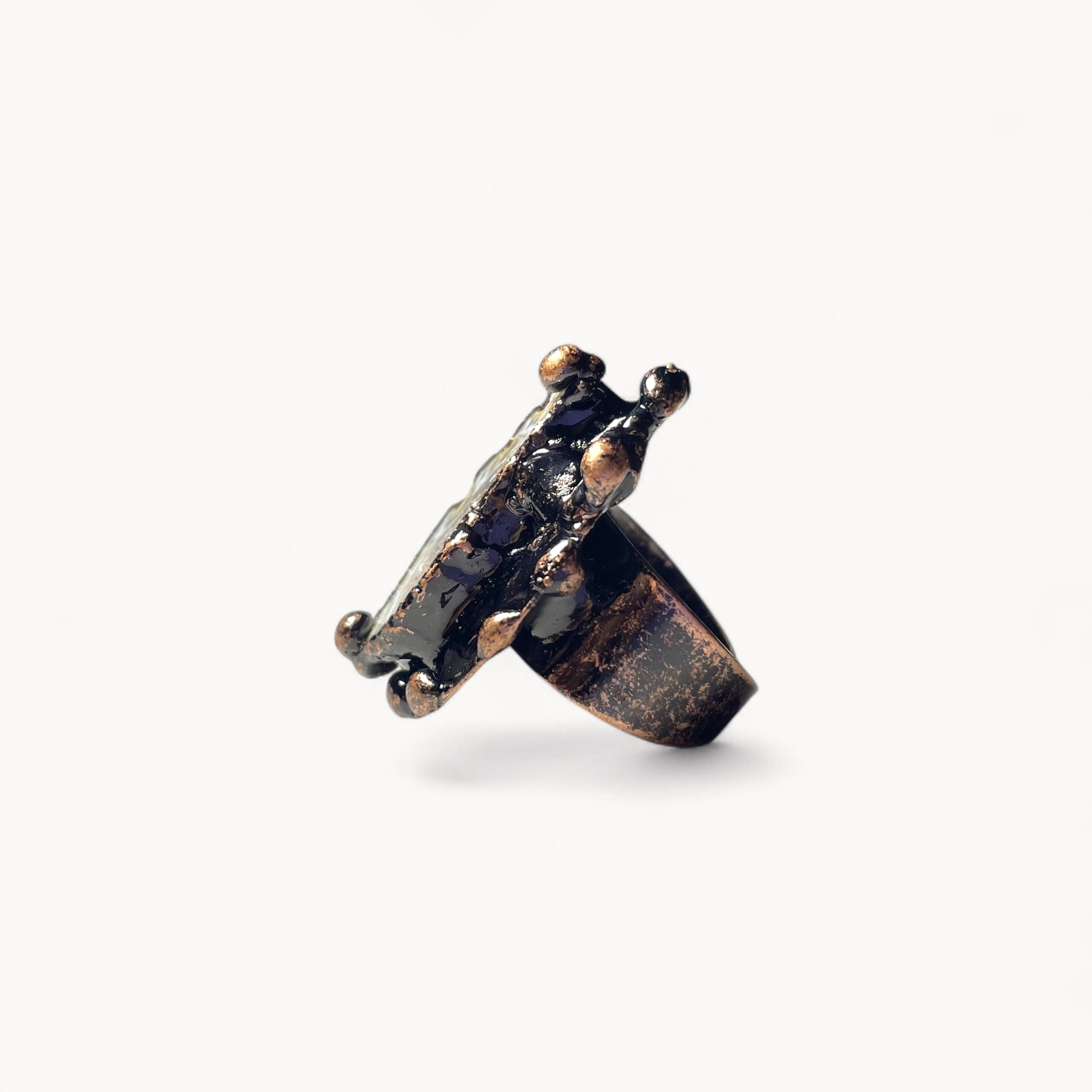 Cosmic Eye - Agate Ring