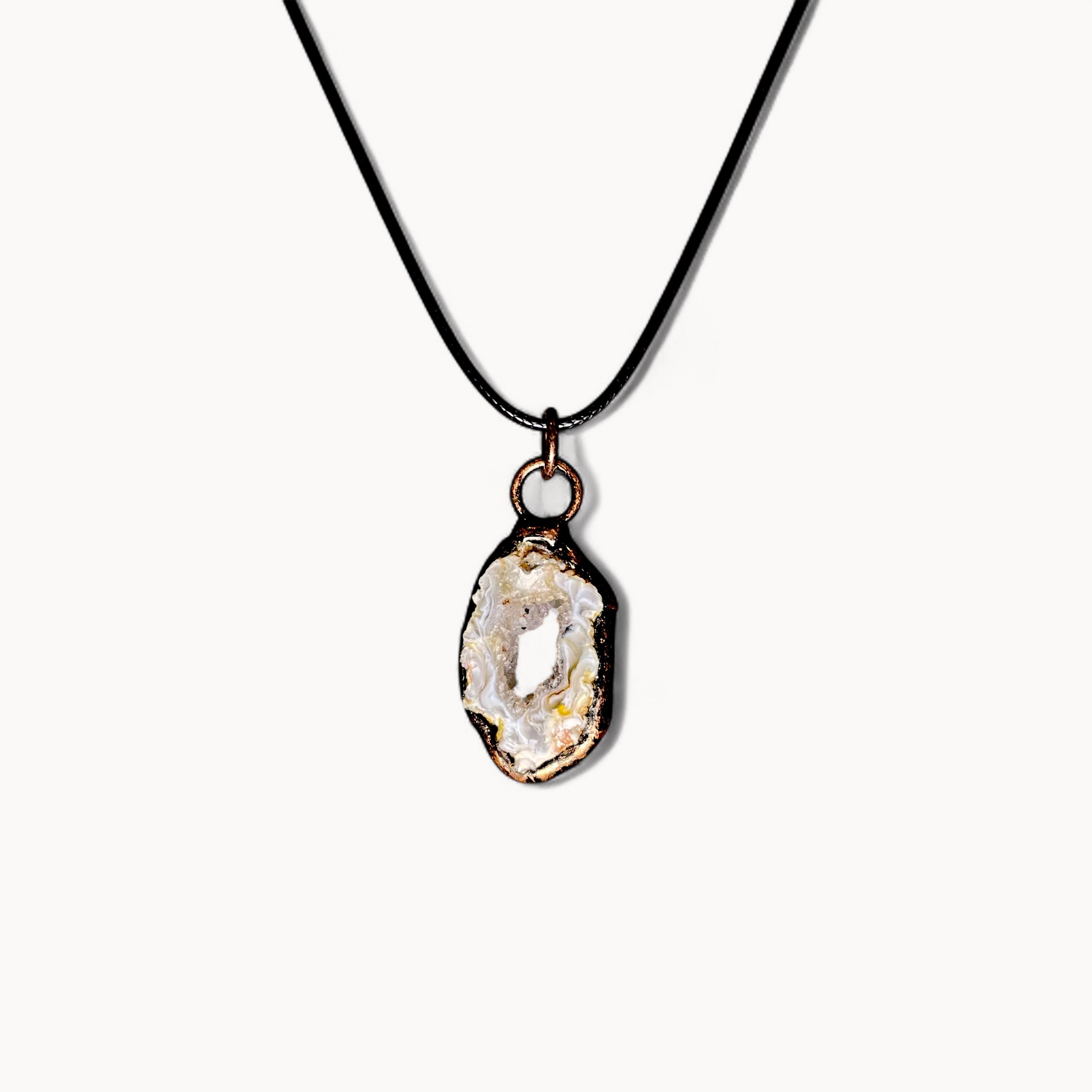 Milky Way - Agate Necklace