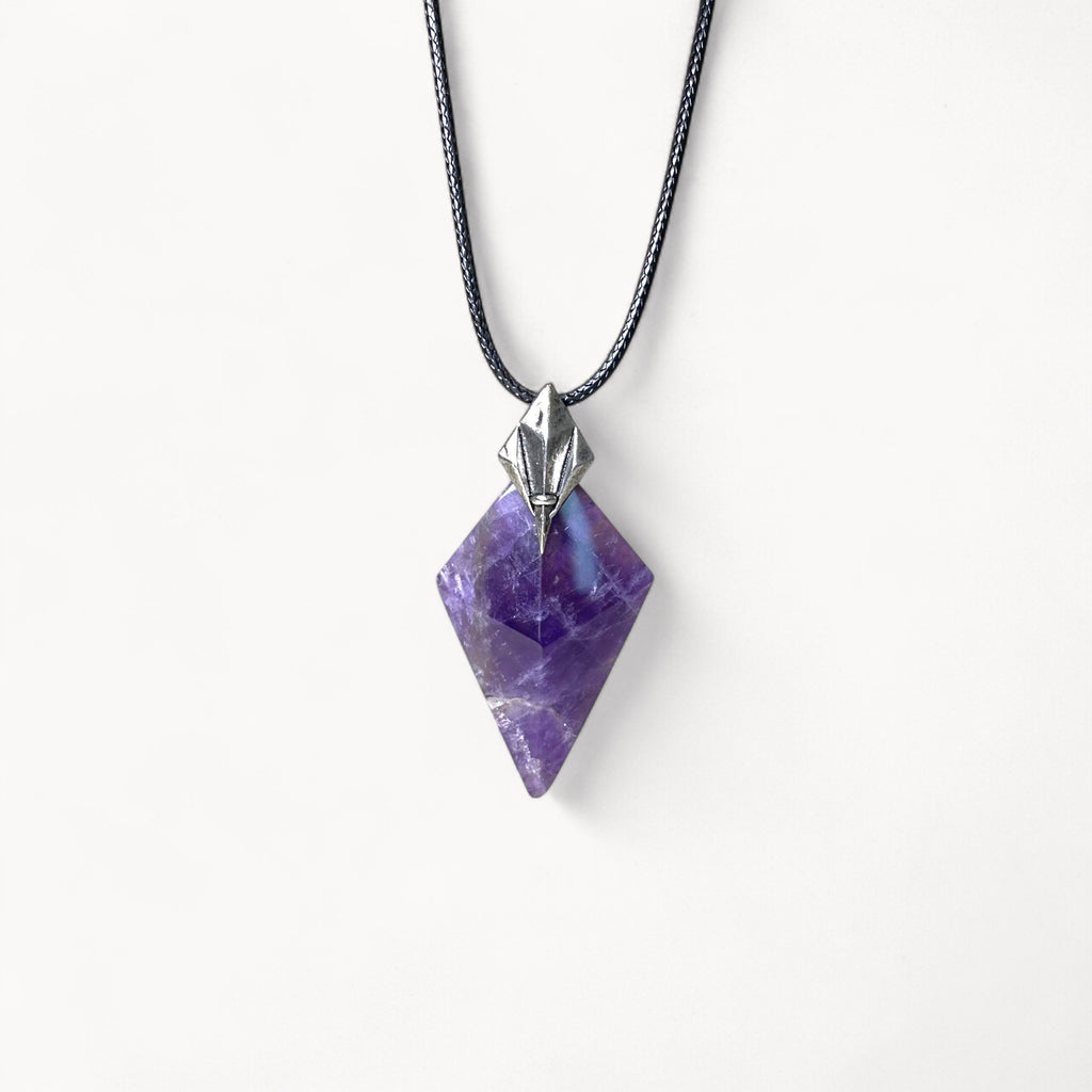 Violet Heart - Amethyst Necklace