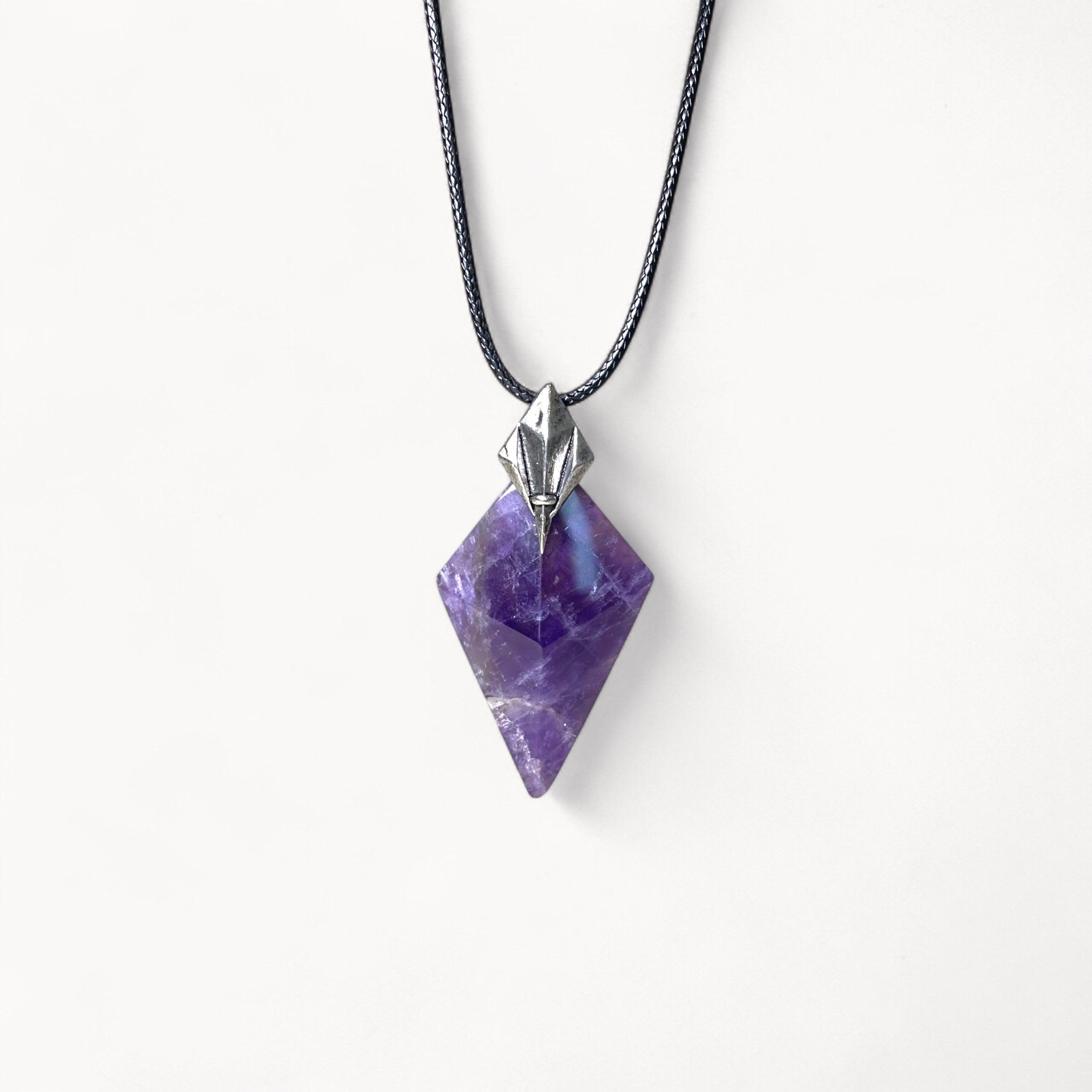 Violet Heart - Amethyst Necklace