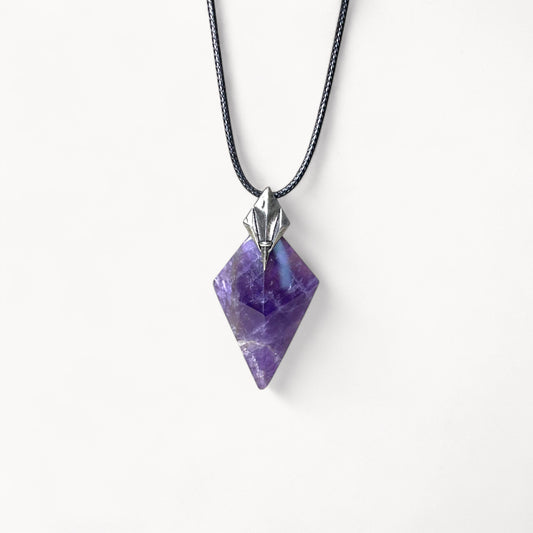 Violet Heart - Amethyst Necklace