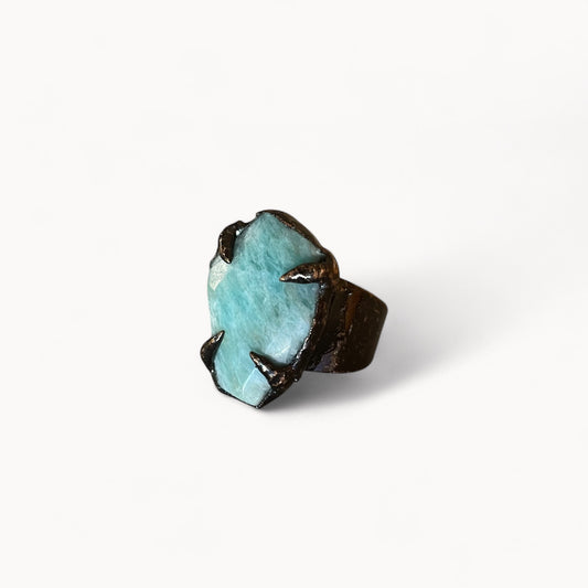 Calm Current - Amazonite Ring
