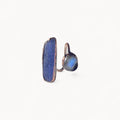 Nebula Trace - Kyanite & Labradorite Ring