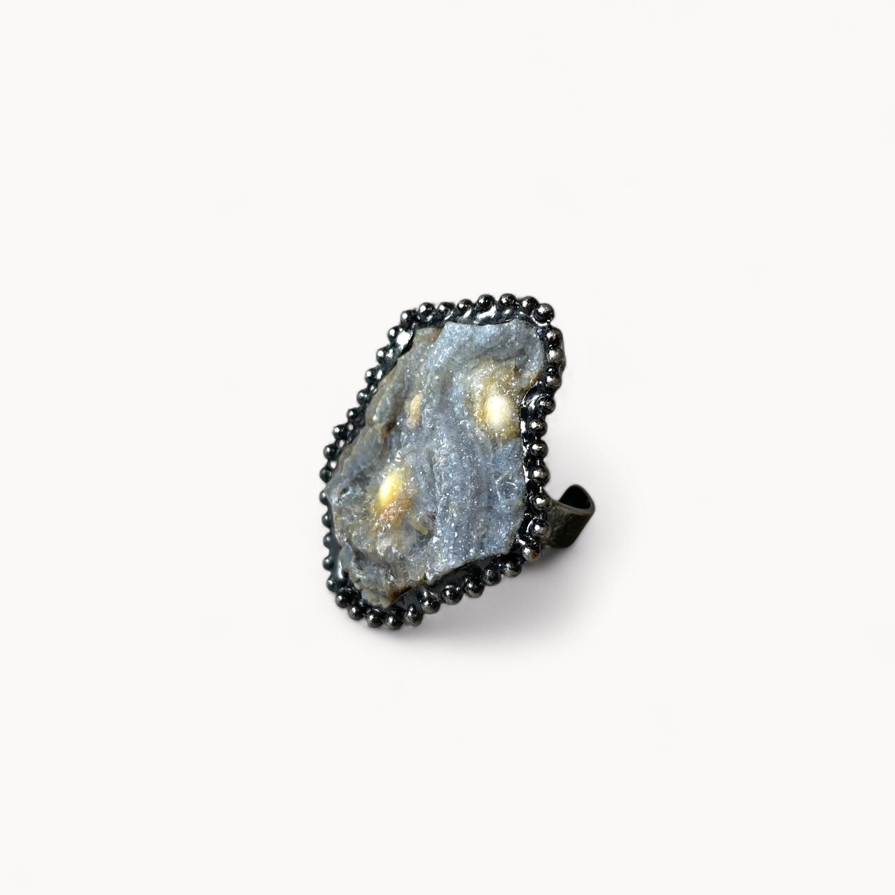 Nebula Gaze - Agate Ring