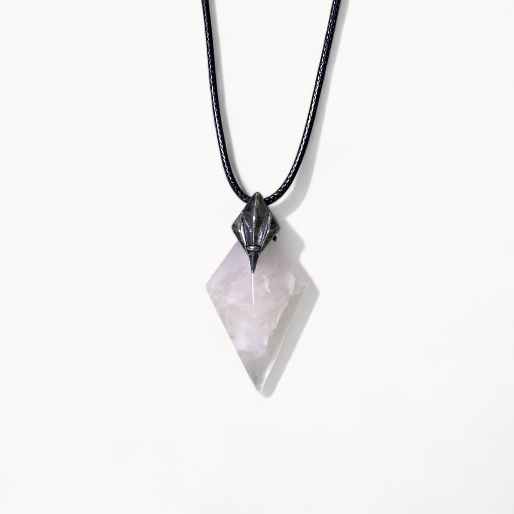 Spring Bloom - Rose Quartz Necklace