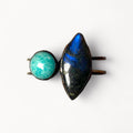 Star Current - Spectrolite & Amazonite Cuff Bracelet