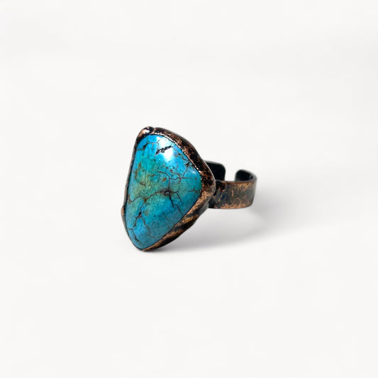 Verdant Core - Turquoise Ring